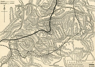 Mappa che illustra l