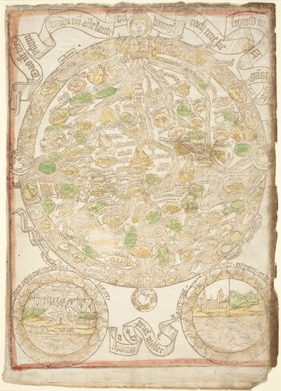 Mappa del Mondo da Unbekannt