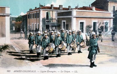 Banda musicale, Legione Straniera Francese, c1910 da Unbekannt