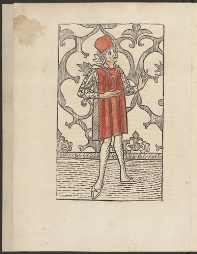 Marco Polo. Da: Reise in das gelobte Land di Hans Tucher, 1484 da Unbekannt