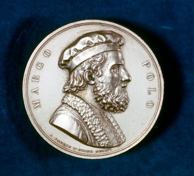 Marco Polo, viaggiatore e mercante veneziano, XIX secolo da Unbekannt