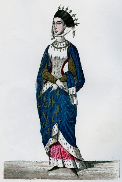 Margherita di Provenza, regina consorte di Luigi IX di Francia da Unbekannt