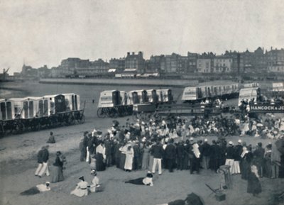 Margate - Sulla sabbia, 1895 da Unbekannt