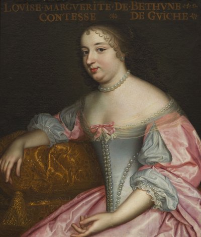 Marguerite Louise Suzanne de Béthune 1643-1726, Contessa di Guiche, Duchessa di Lude da Unbekannt
