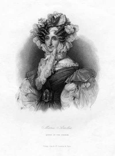Maria Amalia Teresa delle Due Sicilie, XIX secolo da Unbekannt