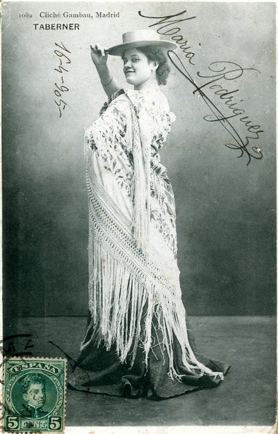 Maria Rodriguez, attrice spagnola da Unbekannt