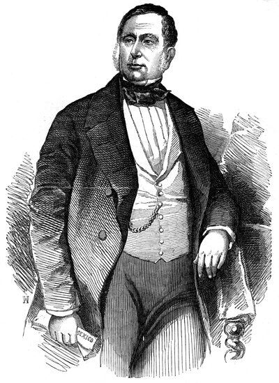 Mariano Arista, generale e politico messicano, 1853 da Unbekannt