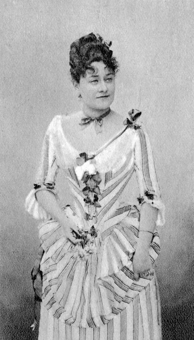 Marie Grisier Montbazon, mezzosoprano e attrice francese, 1877 da Unbekannt