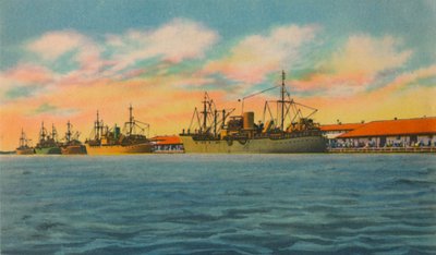 Terminal marittimo, Barranquilla, c1940 da Unbekannt