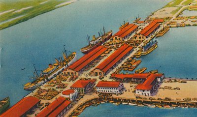 Terminal marittimo, Barranquilla, c1940s da Unbekannt