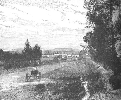 Market Street, Pretoria, anni 1880 da Unbekannt