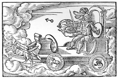Marte, dio romano della guerra, 1569 da Unbekannt