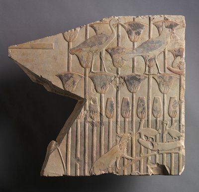 Scena di palude con gatto e uccelli, c. 667-647 a.C. da Unbekannt