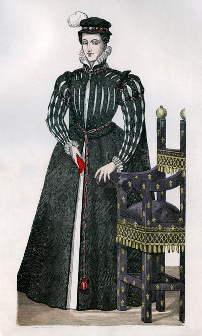 Maria Stuarda, Regina Consorte di Francesco II di Francia, c1560 1882-1884 da Unbekannt