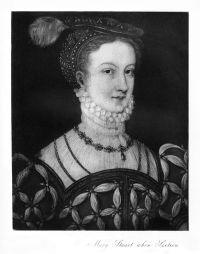 Maria Stuarda a sedici anni, 1907 da Unbekannt