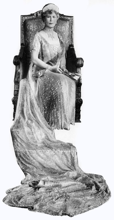 Mary di Teck, Regina Consorte di Giorgio V del Regno Unito, c1930 da Unbekannt