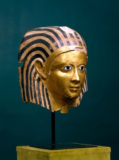 Maschera di una mummia egizia antica da Unbekannt