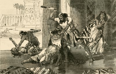 Massacro degli Hiviti da parte di Simeone e Levi, 1890 da Unbekannt