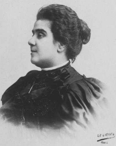 Mathilde Serao, c1893 da Unbekannt