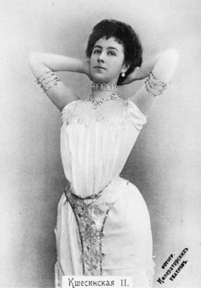Matilda Kschessinska come Principessa Aspicia nel balletto La Figlia del Faraone da Unbekannt