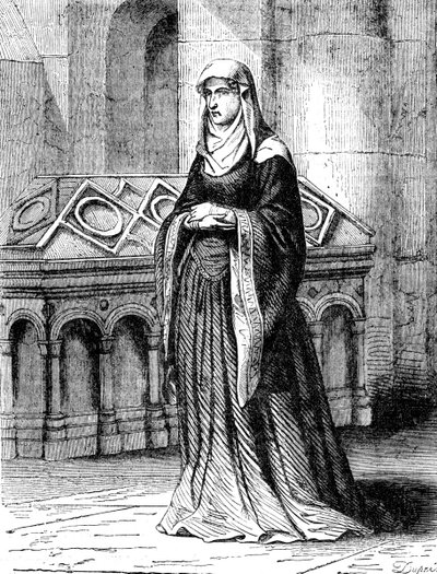 Matilde di Scozia 1080-1118, Regina di Enrico I da Unbekannt