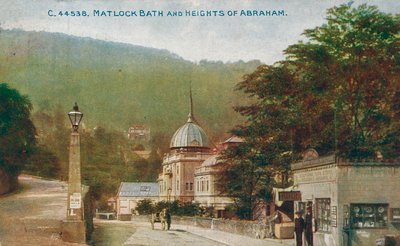 Matlock Bath e le Altezze di Abraham, Derbyshire, c1905 da Unbekannt