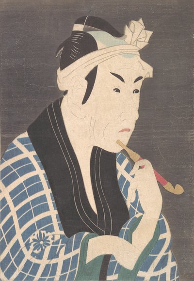 Matsumoto Koshiro IV come il venditore di pesce Gorobei da Unbekannt