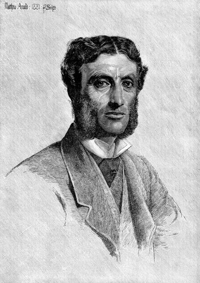 Matthew Arnold 1822-1888, poeta, critico ed educatore britannico, 1881 da Unbekannt