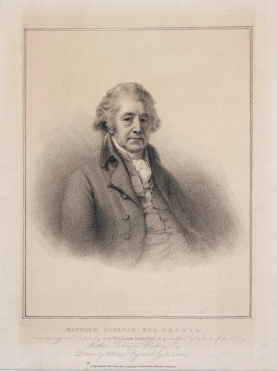 Matthew Boulton, ingegnere e industriale inglese, c. 1801 da Unbekannt