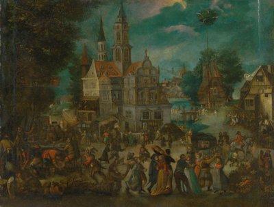 Celebrazioni di maggio (Celebrazioni fuori dal castello) da Unbekannt