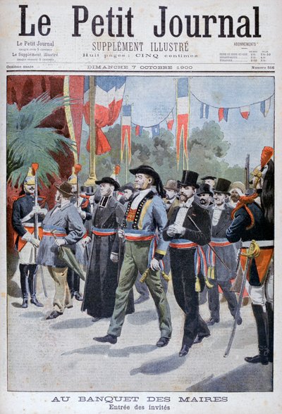 Banchetto dei sindaci, Parigi da Unbekannt