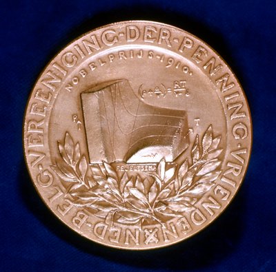 Medaglia commemorativa del fisico olandese Johannes Diderik van der Waals da Unbekannt
