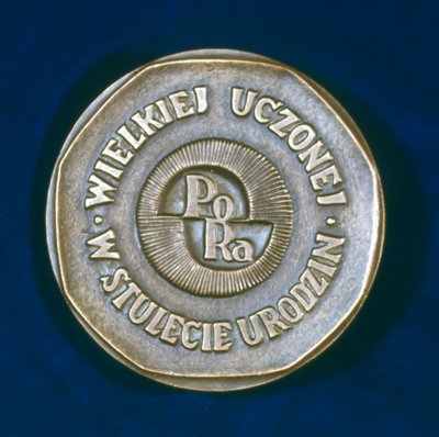 Medaglia commemorativa di Marie Sklodowska Curie, fisica franco-polacca, 1967 da Unbekannt