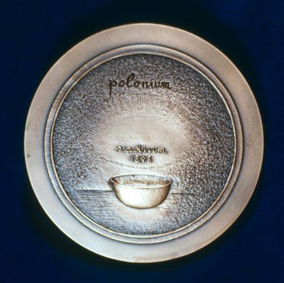 Medaglia commemorativa di Marie Sklodowska Curie, fisica franco-polacca da Unbekannt