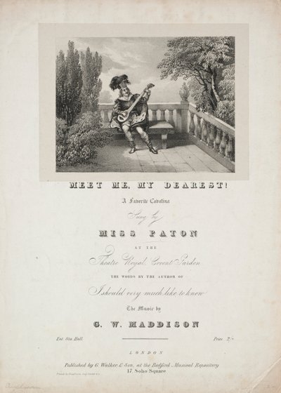 Incontrami, mio caro! da Unbekannt