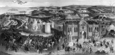 Incontro tra Enrico VIII e Francesco I, al Campo del Drappo d