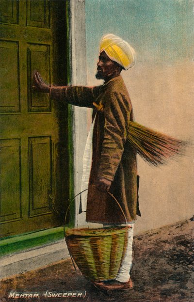 Mehtar. Spazzino, c1900 da Unbekannt