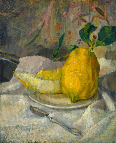 Melone e limone, c. 1900 da Unbekannt