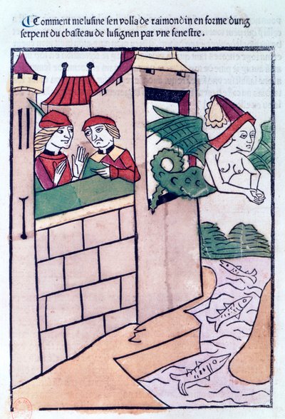 Melusina vola via, 1478 da Unbekannt