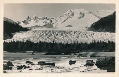 Ghiacciaio Mendenhall vicino a Juneau, Alaska, c. 1940 da Unbekannt