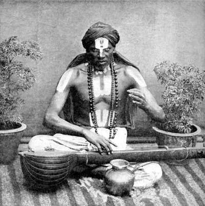 Mendicità adottata in nome di Vishnu, India, 1922 da Unbekannt