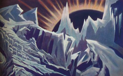 La notte eterna di Mercurio, c1935 da Unbekannt