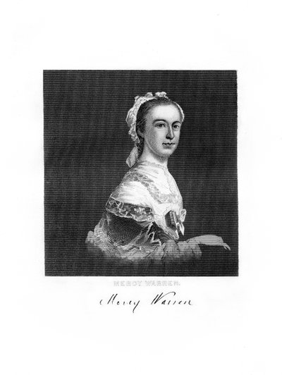 Mercy Warren, patriota e scrittrice americana, 1872 da Unbekannt