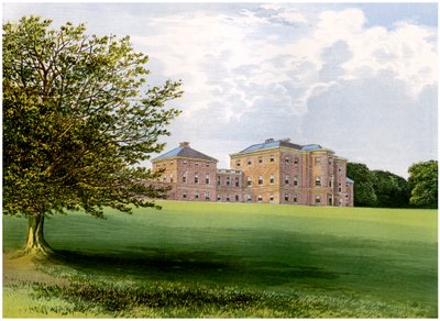 Mersham-le-Hatch, Kent, casa del Barone Knatchbull, c1880 da Unbekannt