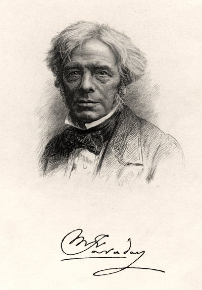 Michael Faraday, fisico e chimico britannico, 1931 da Unbekannt