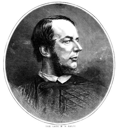 Michael William Balfe, compositore e cantante britannico nato in Irlanda, 1870 da Unbekannt