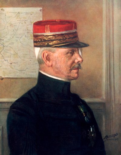 Michel-Joseph Maunoury, generale francese della Prima Guerra Mondiale, 1926 da Unbekannt