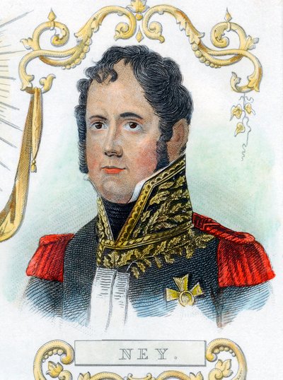 Michel Ney, soldato francese, c1830 da Unbekannt