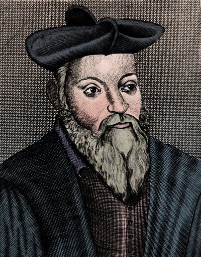 Michel Nostradamus, medico e astrologo francese da Unbekannt