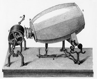 Fonautografo di metà 19° secolo, c.1906 da Unbekannt